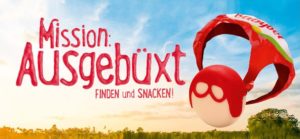 Mission Ausgebüxt – Finden  und Snacken!